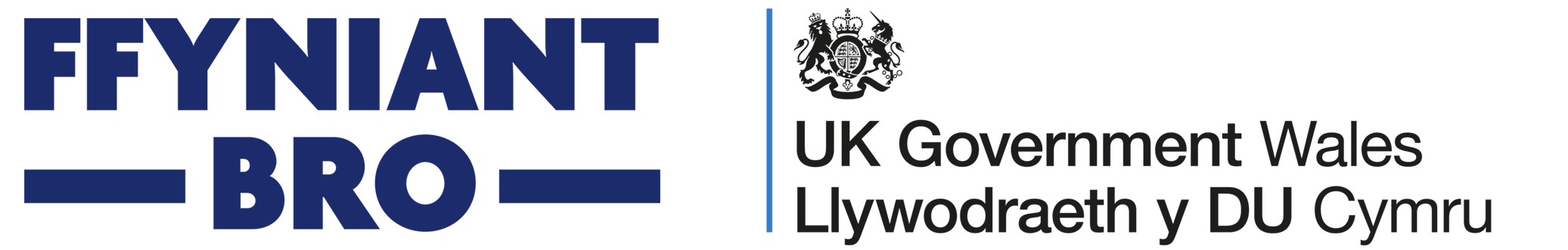 Ffyniant Bro a Llywodraeth y DU Cymru logo
