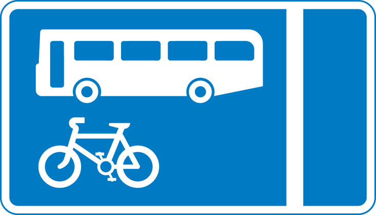 Bus Lanes sign