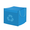 Blue sack